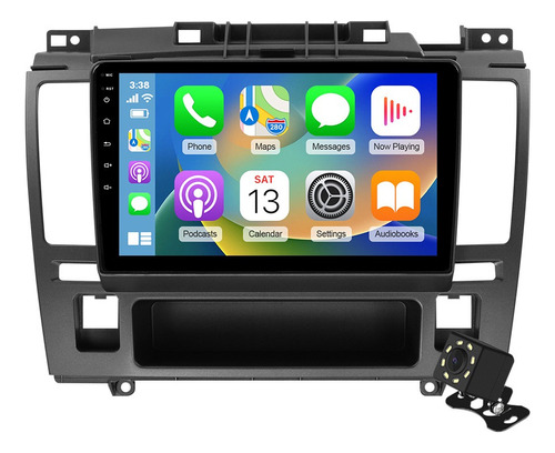 Estéreo 6+128gb Para Nissan Tiida 2004-2013 4g Qled Carplay