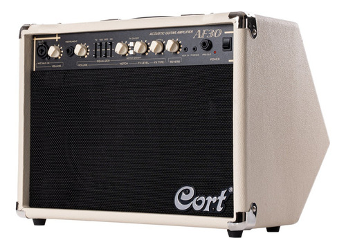 Amplificador Para Guitarra Acústica 30 Watts Cort Af30