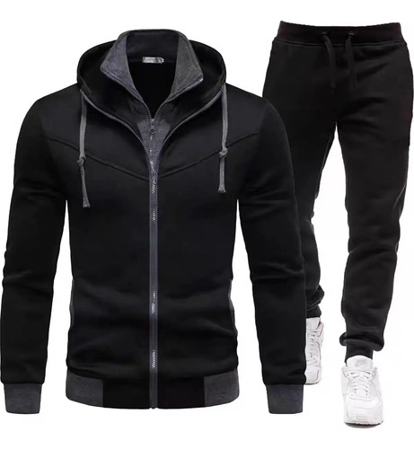 Conjunto De Pants Con Sudadera Hombre Con Capucha De Calidad | MercadoLibre