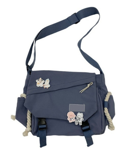 Saco De Mensajero De Nylon Mujer Mochila Coreana, Kawaii