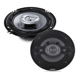 Parlantes Targa Tg 6520 6,5 Pulgadas Cuadriaxial 500w Color Negro/gris