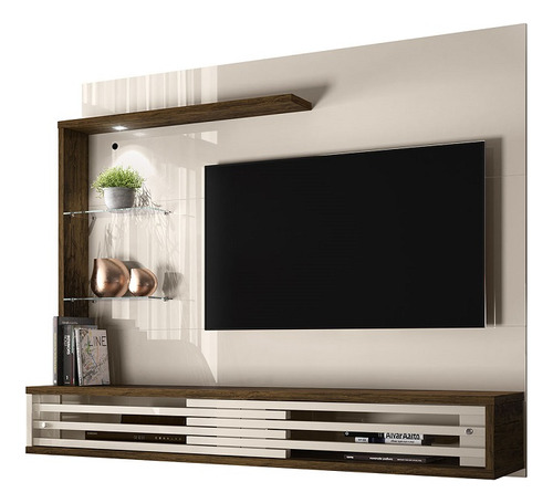 Painel Bancada Para Tv Até 50'' Led Portas Select - Madetec