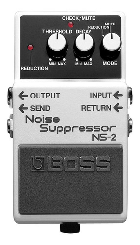 Pedal De Efeito Boss Noise Supressor Ns2 P/ Guitarra E Baixo