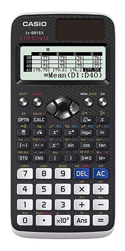 Casio Fx-991ex Calculadora Científica/ingeniería, Black