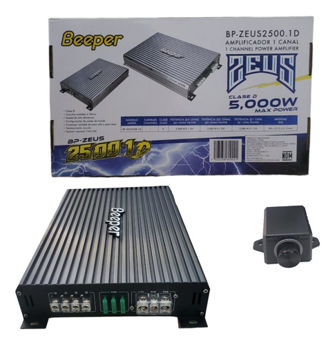 Amplificador Beeper Clase D Car Audio Auto Sonido