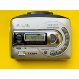 Aiwa Walkman Tx394 Con Radio Fm Am Digital Bass Cassette