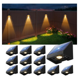 Luces Decorativas Para Vallas Solares Paquete De 12 Unidades