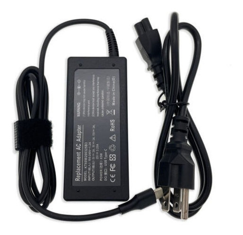 65w Usb-c Ac Adapter For Lenovo Yoga 730-13ikb 81ct 730- Sle