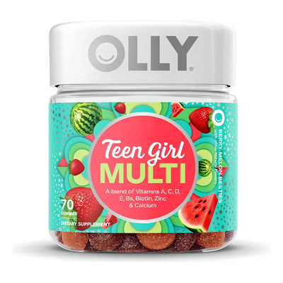 Olly Teen Girl Multivitaminas Para Adolescentes 70 Gomitas | Envío gratis