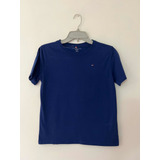 Polera Marca Tommy Hilfiger Talla M/l Azul Usado