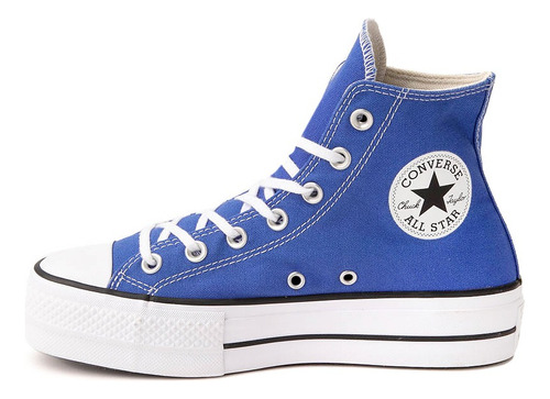 Tenis Converse Mod. A05699f Plataforma Flama Azul Unisex / J