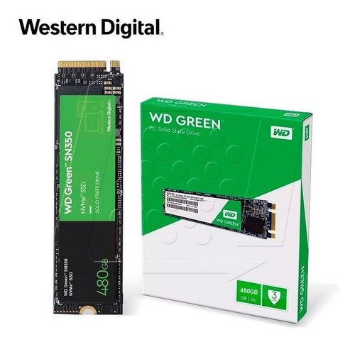 Kit Western Digital 10 Unidades Ssd Green 480gb Sn350 