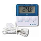 Termômetro Com Alarme Para Freezer / Geladeira - Ak22 C/ Nf