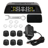 Sensor Presión Llanta Monitor Lcd Solar 5 Alarma Para Auto