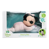 Peluche Minnie Sleeping Baby Ditoys Con Luz Y Sonido