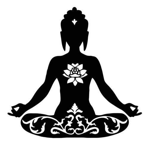 Adesivo Buda Om Meditação Indu Índia Parede Quarto