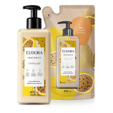 Kit Instance Maracujá: Loção Corporal 400ml + Refil Loção