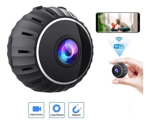 Camara Espia Mini Inalámbrica Recargable Wifi App