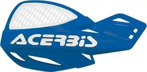 Cubrepuños Acerbis Mx Uniko Vented Azul/blanco- Baccola