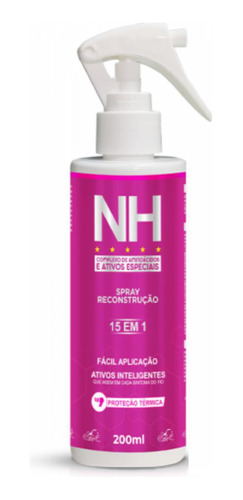 Spray Reconstrução New Hair Belkit 15 Em 1 - 200ml