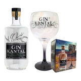 Pack Gin Kantal 750ml + Copa Vidrio Original 500ml