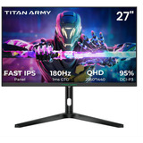 Monitor Titan Army, 27'', Panel Ips, 180hz, 1440p, Ajustable