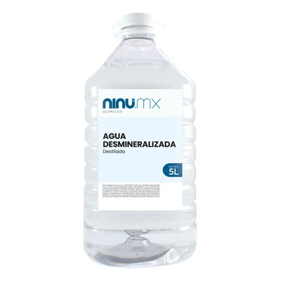 Agua Destilada Desmineralizada Desionizada Ninu 5 Litros | MercadoLibre