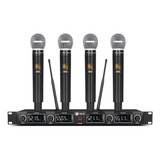 Winmix Uw140 Uhf Microfonos Inalambrico Profesional De Mano