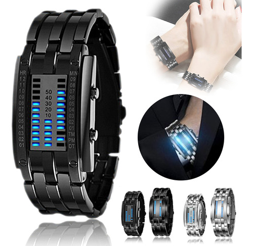 Reloj Con Led Deportivo Digital Para Mujer Y Hombr  Moda 