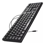 Teclado Usb Para Notebook Computador Abnt2 Português Qwerty Cor De Teclado Preto Idioma Português Brasil