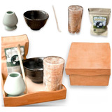 Set Ceremonia De Té Japonés Importado + Té De Matcha X 50g