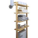 Mueble Para Baño Organizador 4 Repisas Para Wc Rack