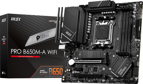 Placa Base Msi Pro B650m-a Wifi Serie Pro (amd Am5, Matx...