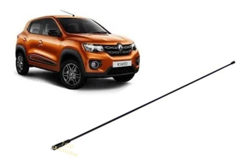 Haste Da Antena Dianteira 50cm Original Renault Kwid 2021