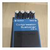 Pedal De Efeito Boss Compression Sustainer Cs-3