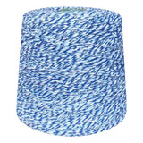 Barbante Colorido Mesclado 1 Kg 6 Fios Linha Crochê Tricô Cor M. Sonho Azul