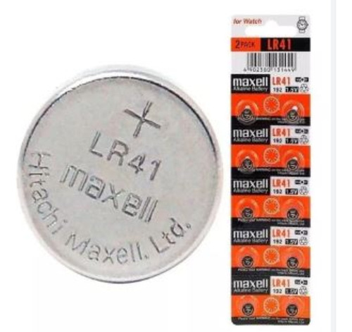 Pila De Reloj Maxell Lr-41