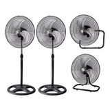 Ventilador Metal Pack 2, 3 En 1 Muro/pie/sobremesa 18 