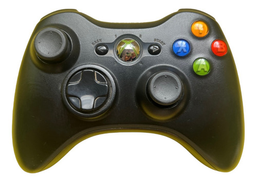 Control Xbox 360 Negro Inalámbrico Medio Uso