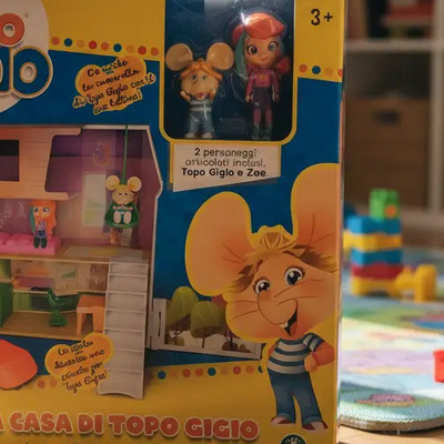 Topo Gigio Figura Casita Giochi Preziosi