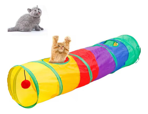 Juguete Interactivo Maze Tunnel Pets Para Gatos Y Perros