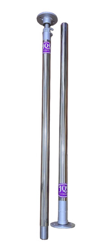 Barra Pole Dance Portatil  Giratorio Estático Inoxidable45mm