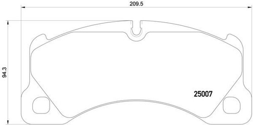 Pastilla De Freno Lpr Porsche Cayenne / Volkswagen Touareg 2 Foto 4