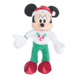 Disney Store Pack Peluches Mickey Y Minnie Mouse Navidad