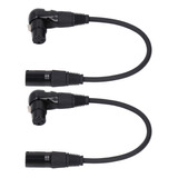 Adaptador De Extensión De Cable De Micrófono Hembra Xlr De 9