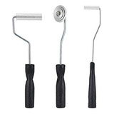 Herramientas De Fibra De Vidrio Roller Kit, 3pcs De Fibra De