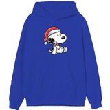 Sudadera Snoopy Navideña Calientita Con Capucha, Para Frio