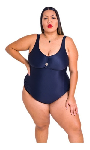 Maiô Plus Size Para Senhoras Tamanho Extra Grande Alça Larga