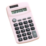 Mini Calculadora Linda Pantalla De 8 Dígitos Solar Y Batería