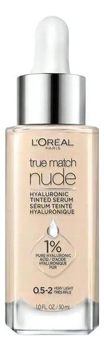 Base De Maquillaje En Sérum L'oréal Paris True Match Tinted Serum Hyaluronic Tinted Serum Tono Very Light 0.5-2 - 30ml 30g